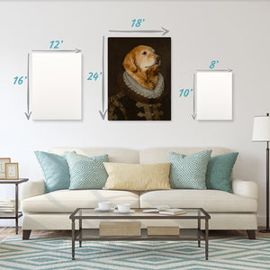 Custom Pet Canvas, Dog King
