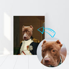 Load image into Gallery viewer, Custom Pet Canvas, Commander in Chief