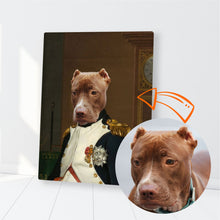 Load image into Gallery viewer, Custom Pet Canvas, Commander in Chief