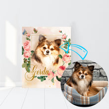 Load image into Gallery viewer, Custom Pet Canvas, Watercolor Paintings