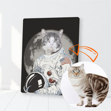 Load image into Gallery viewer, Custom Pet Canvas, Сosmonaut