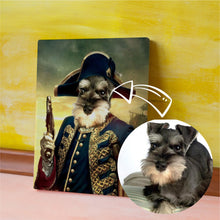 Load image into Gallery viewer, Custom Pet Canvas, Captain Jack