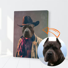 Load image into Gallery viewer, Custom Pet Canvas, Сowboy