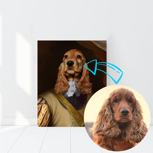 Custom Pet Canvas, Musketeer Dartanyan