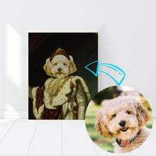 Load image into Gallery viewer, Custom Pet Canvas, His Majesty