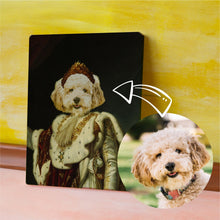 Load image into Gallery viewer, Custom Pet Canvas, His Majesty