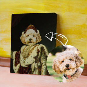 Custom Pet Canvas, His Majesty