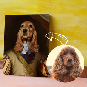 Custom Pet Canvas, Musketeer Dartanyan